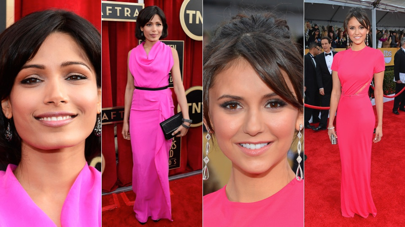 Illustration for article titled Classic Glamour and Fugly Failures at the SAG Awards